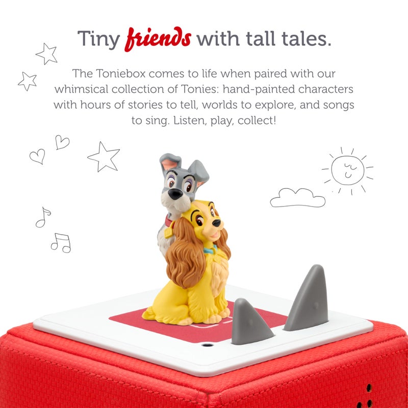 Tonies Lady and The Tramp Audio Toy Figurine from Disney - Image 2