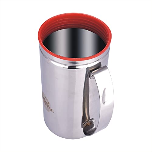 Va Sun Stainless Steel Oil Pourer Oil Dispenser with handle (1000 ml) - Image 4