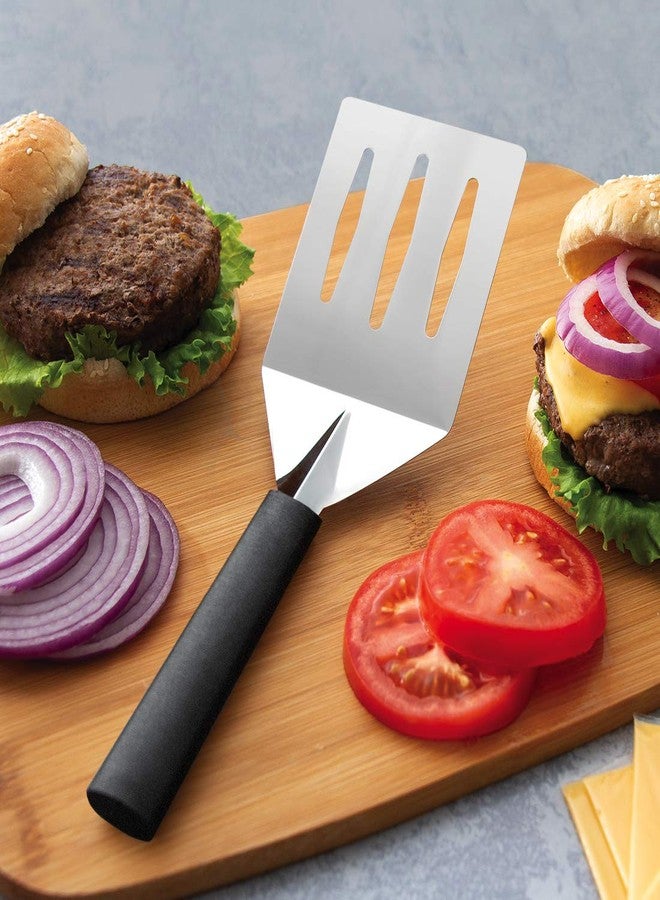 Rada Cutlery Turnover (W228), 3.75 x 3.25" Stainless Steel Face, 10.13" Length, Made in USA, Black Handle, Pack of 2 - Image 5
