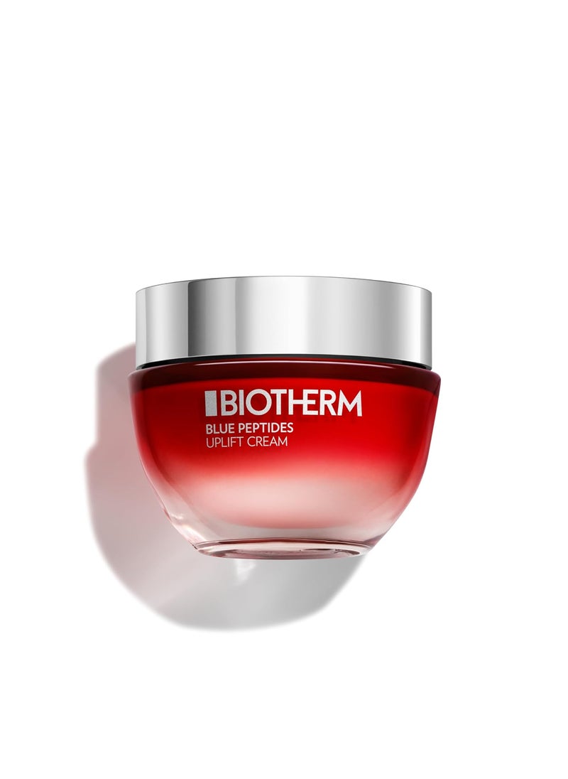 BIOTHERM Biotherm Blue Peptides Uplift Day Cream, Suitable For All Skin Types, With Collagen Peptides Fractions For Amplified X5 Inner Collagen Efficacy To Get Firmer And Smoother Skin, 1.7 Fl. Oz. 