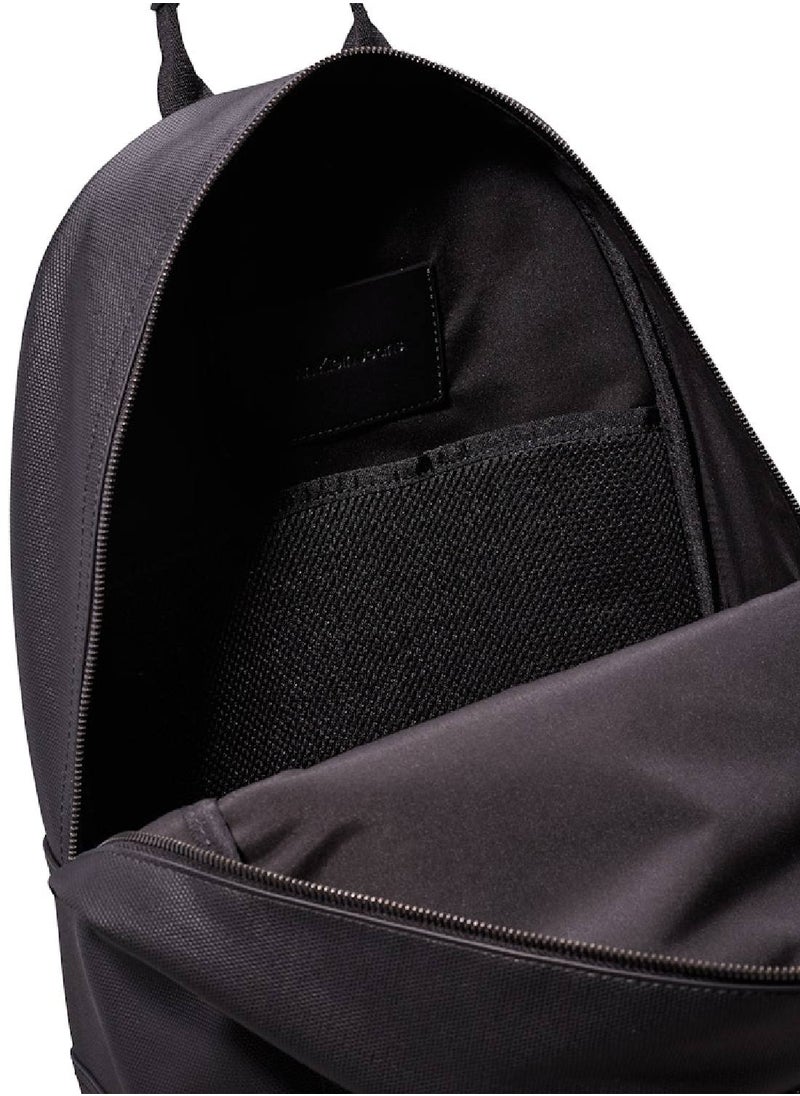 Men's Round Backpack -  canvas texture, Black - pzsku/Z466CBA5D6999121F651EZ/45/_/1717665248/95d06084-37cb-4d7c-bf99-905ff2250ea8