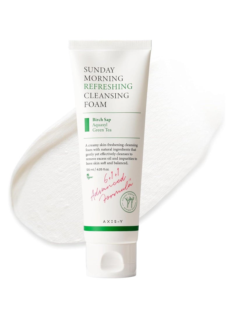 AXIS-Y Sunday Morning Refreshing Cleansing Foam - 120ml - Image 1