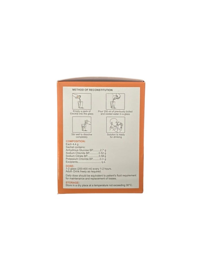 Electral Oral Rehydration Salts BP 20 x 4.4g - Image 2