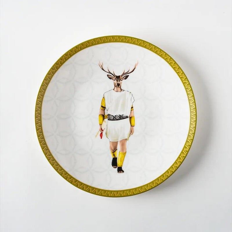 VITELLI DESIGN STUDIO Roman 25 cm Porcelain plate - Image 1