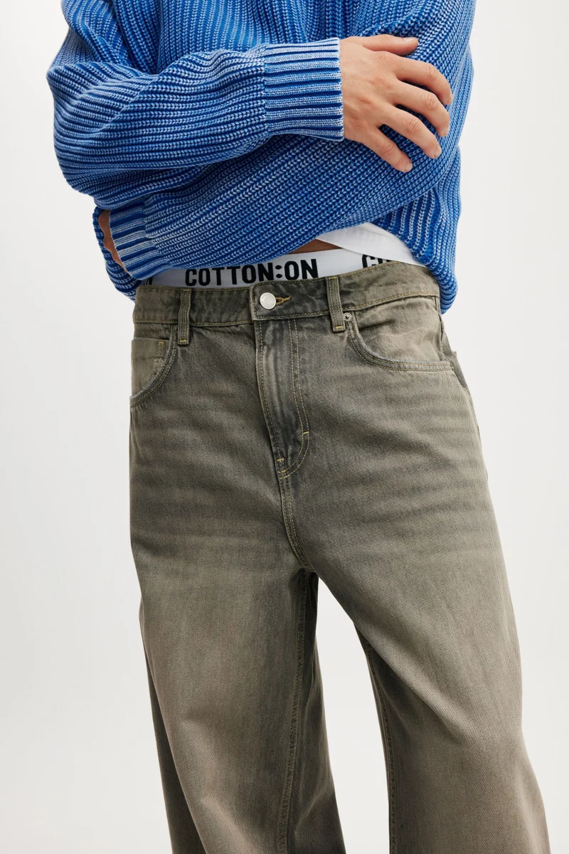 Cotton On  Super Baggy Jean for Men | Best Price UAE