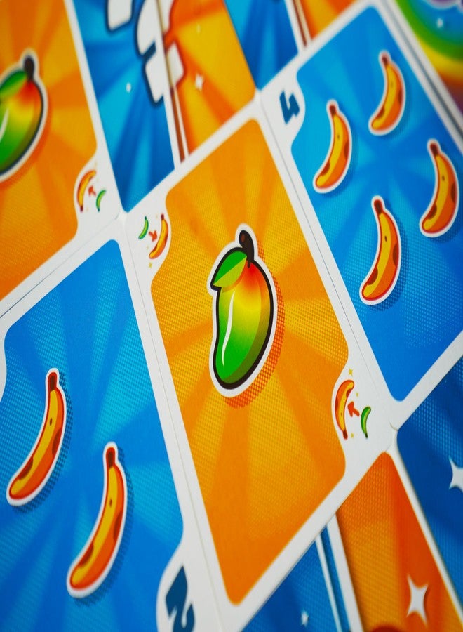 بلو أورانج لعبة بطاقات "بلو أورانج فيفتي فروتي بارتي" للأطفال والكبار والعائلة والأصدقاء - لعبة خداع "حقيقتان أو حقيقة وكذبة" - من 2 إلى 6 لاعبين، للأعمار من 8 سنوات فما فوق - Image 4