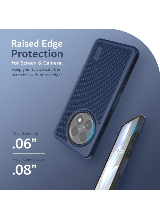 TUDIA [Military Grade Designed for OnePlus 13R Case 5G (2025), [MergeGrip] DropTested Dual Layer Shockproof Slim Rugged Tough Heavy Duty Protective Phone Cases (Indigo Blue) - Image 4