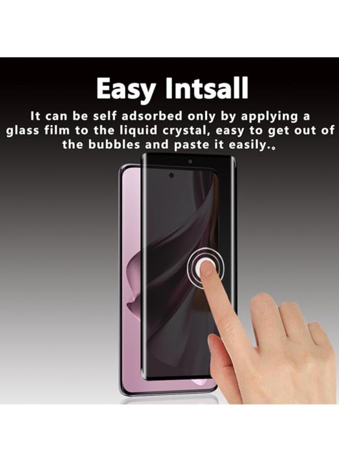 general Privacy Protector Compatible with OPPO Reno 10 5G/10 Pro 5G, 2 Pack HD 9H Hardness Anti-Scratch Anti-Fingerprint Anti-Spy Full Coverage Tempered Glass - Image 4