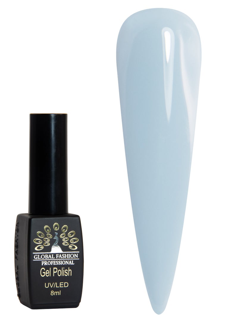 GLOBAL FASHION Global Fashion Black Elite Gel Polish | 132 Colors of Long-Lasting Elegance - 8ml | 095  - Image 1