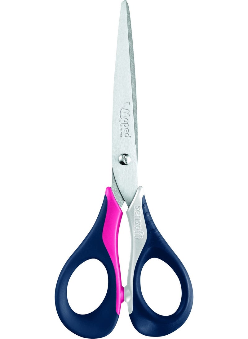 Maped 1-Piece Sensoft 16cm Scissors With Flexible Handles Assorted Colours - Image 2