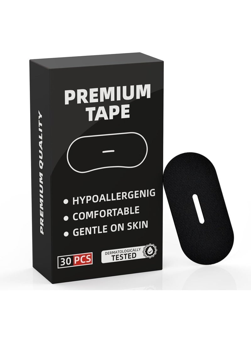30 Pack Sleep Tape Patch Hypoallergenic Breathable Tape Closed Mouth Patch Breathing Patch Micropore Tape Pain Free Removal Latex Free Gentle On Skin Medical Grade No Irritation - Image 1