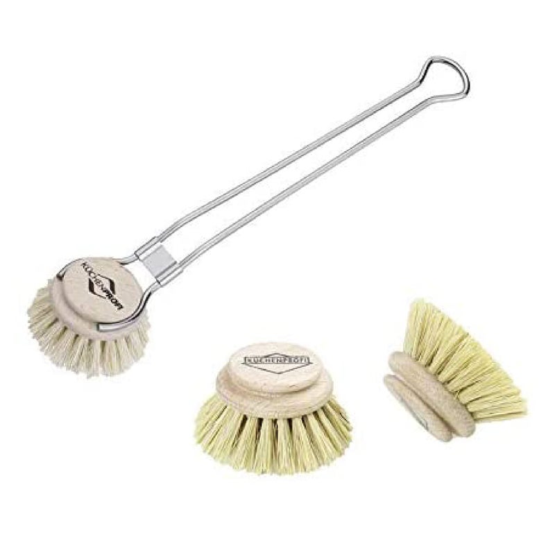 Küchenprofi Kuchenprofi Classic Dishwashing Brush And 2-Pack Replacement Refill - Image 1