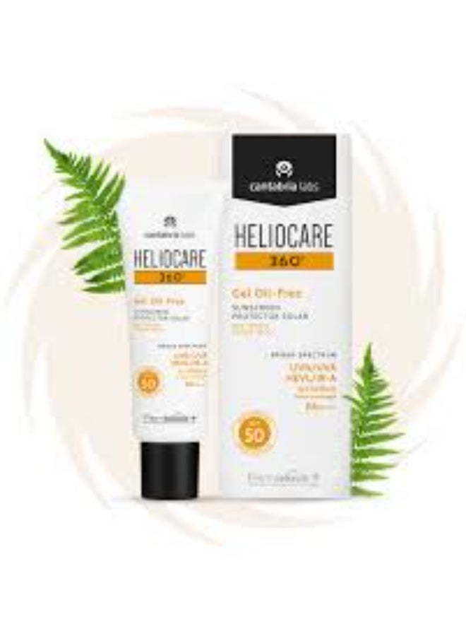 Heliocare 360 Oil-Free Gel Touch Dry Effect SPF50 50ml - Image 2