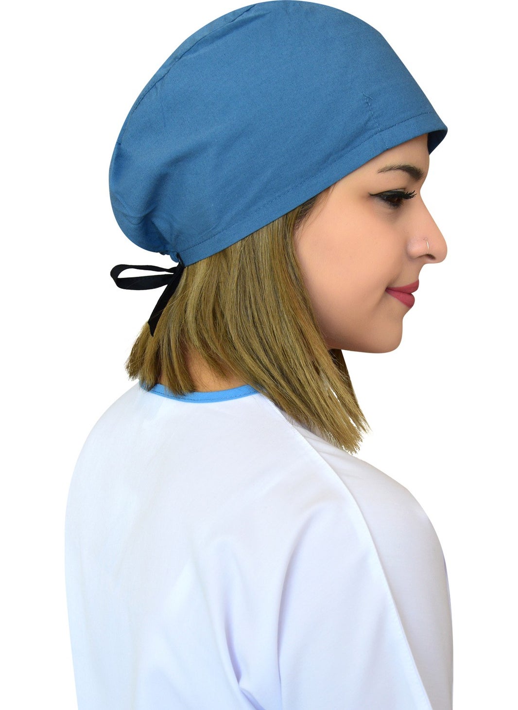 Nur Ortopedi Oil Heart Rhythm Embroidered Doctor Nurse Hospital Medical Surgical Bonnet  - Image 4