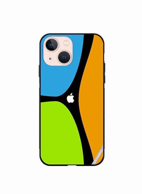 Protective Case Cover For Apple iPhone 13 Apple Logo Design Multicolour