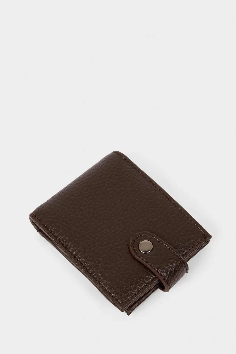 Defacto  Man Faux Leather Wallets for Men | Best Price UAE