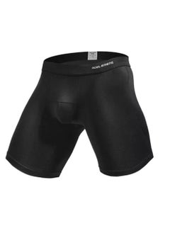 AOELEMENT Boxer Briefs Black Color for Men Six  pcs Pack  - Image 5