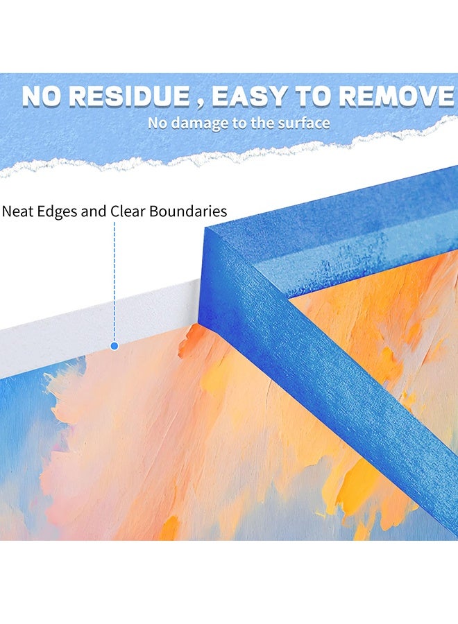 12PCS Colored Masking Tape, Colored Tape for Kids Art Supplies, DIY Craft Tape, Colored Painters Tape for Labeling, Classroom, Decorative, Rainbow Color Tape Rolls (1.8cm x 13m) - Image 4