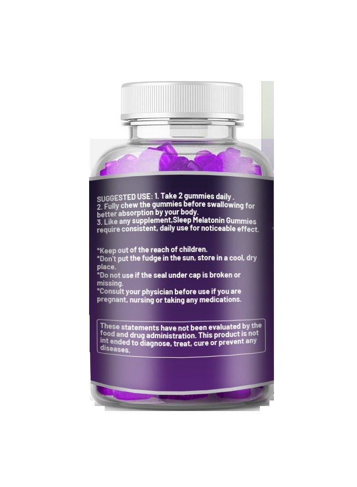 Wins Town Wins Town Natural Vegan Melatonin Gummies - to Support a Healthy Sleep Cycle  - Image 2