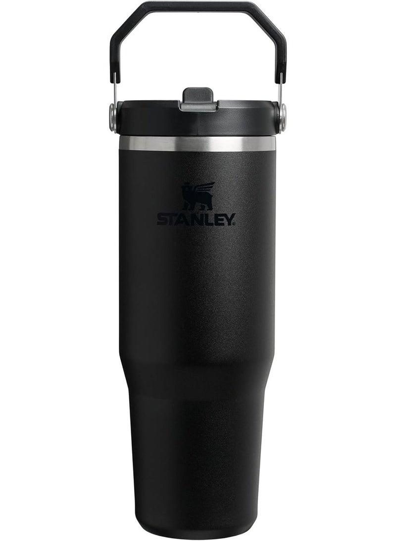 Stanley Iceflow 30oz Stainless Steel Tumbler with Flip Straw | Vacuum Insulated Leak Resistant Water Bottle | Keeps Drinks Cold 12H, Ice 48H | BPA Free Travel Mug for Home, Office & Car - Image 1