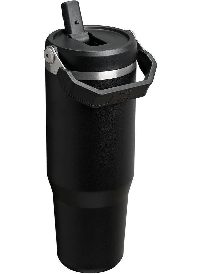 Stanley Iceflow 30oz Stainless Steel Tumbler with Flip Straw | Vacuum Insulated Leak Resistant Water Bottle | Keeps Drinks Cold 12H, Ice 48H | BPA Free Travel Mug for Home, Office & Car - Image 2
