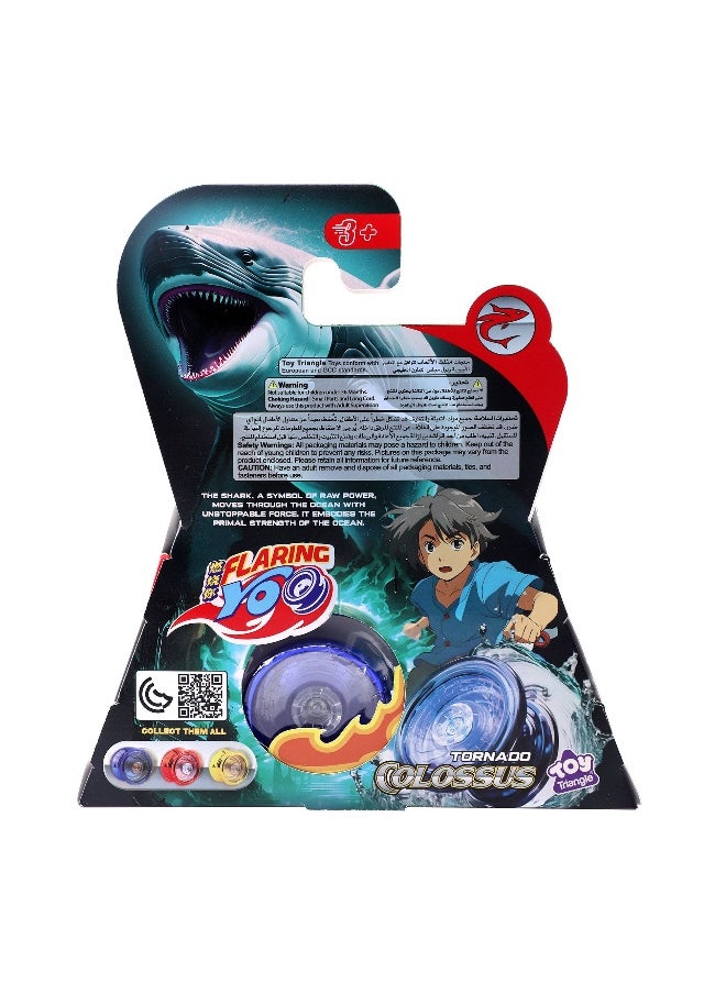 Toy Triangle Toy Triangle Flaring Yo Tornado Colossus Professional 2-in-1 Yo-Yo  - Image 3