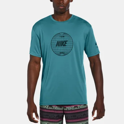 Nike Men's Printed Hydroguard Swimming T-Shirt