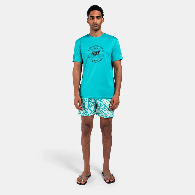 Nike Men's Printed Hydroguard Swimming T-Shirt