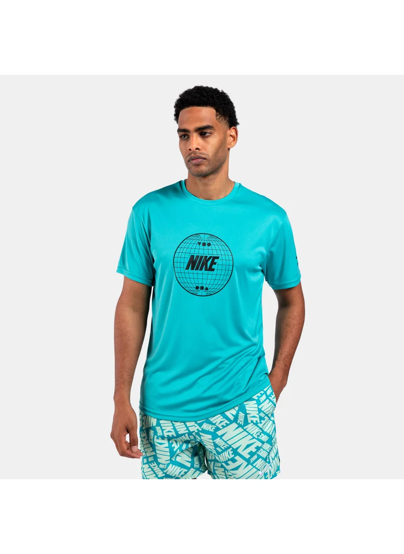 Nike Men's Printed Hydroguard Swimming T-Shirt