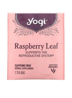 Yogi Tea Raspberry Leaf Caffeine Free 16 Tea Bag-29 g  - Image 3