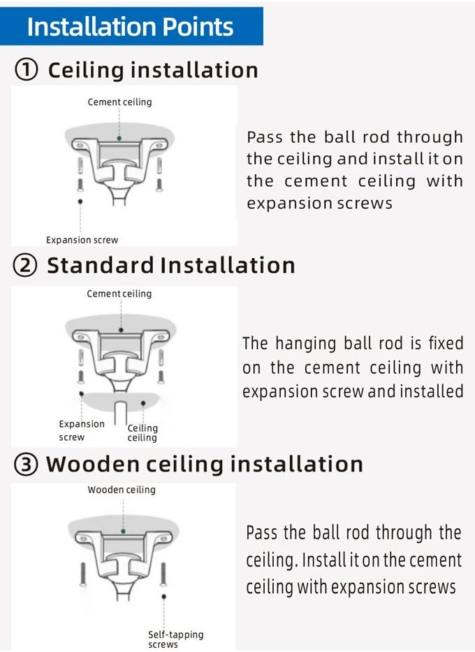 MODI - Ceiling Fan Light adjustable 3 color change with remote control silver color - Image 1