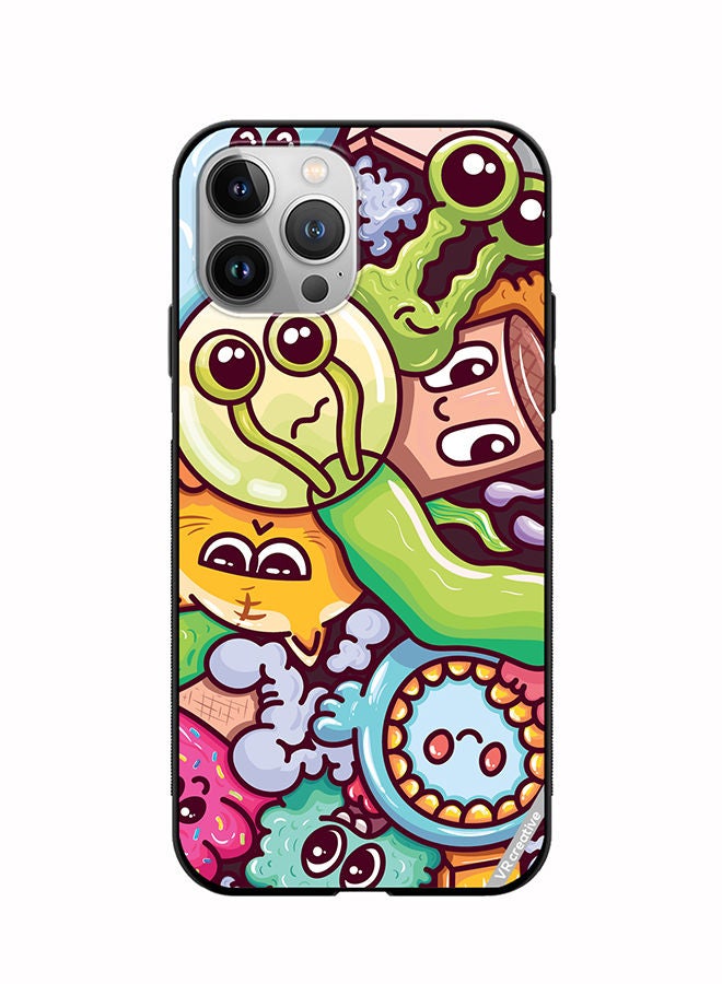 VR CREATIVE Protective Case Cover For Apple iPhone 11 Pro Max Graphitti Design Multicolour - Image 1