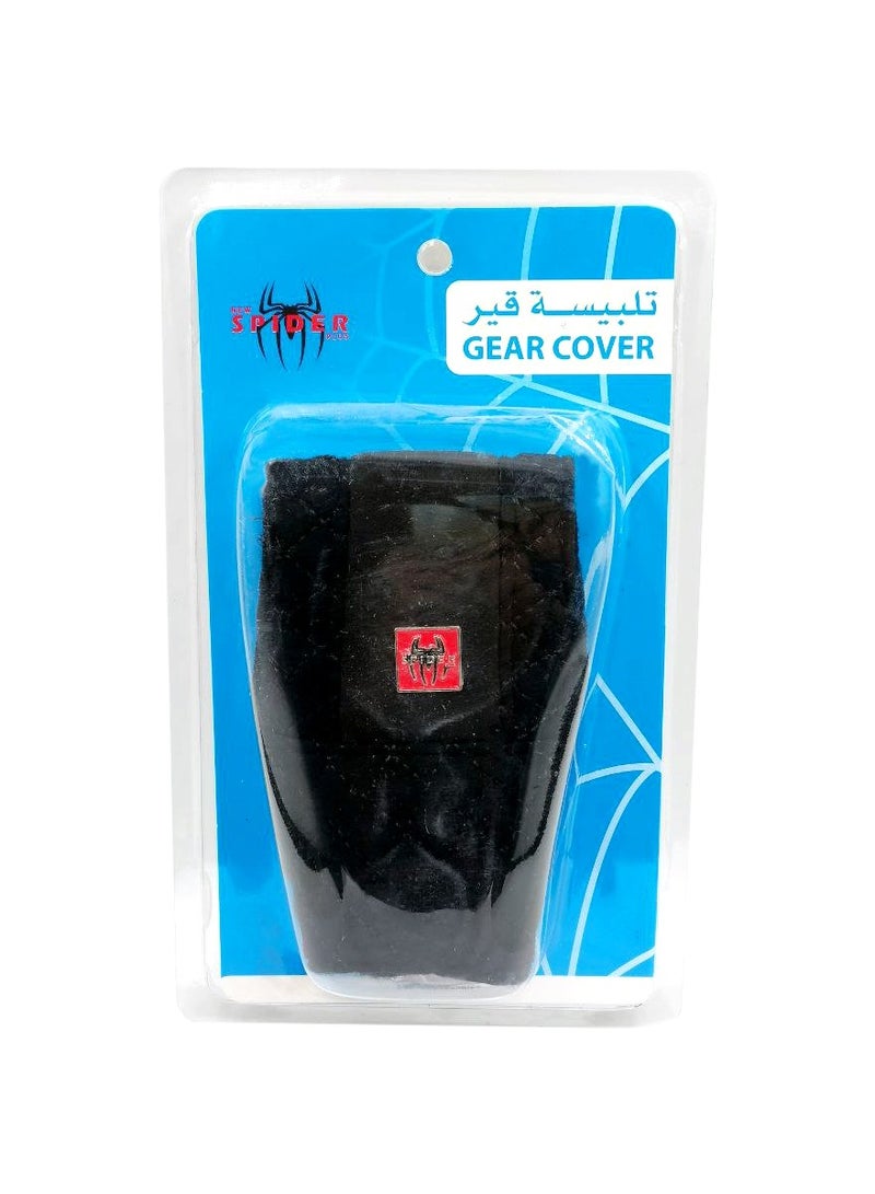 SPIDER Automatic Gear Shift Cover Fabric Car Gear Cover With Ergonomic Comfort Grip - Image 2