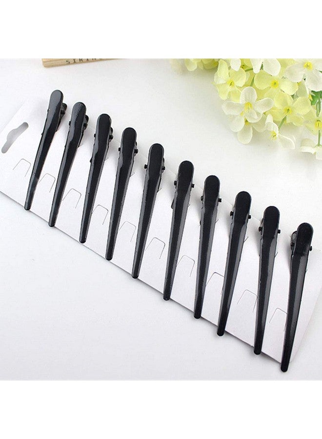 Teensery 50 Pcs 3 Inch Hair Clips Black Metal Alligator Hair Clips Without Teeth For Hair Care Hair Salon Diy Accessories Hairpins And More - Image 3