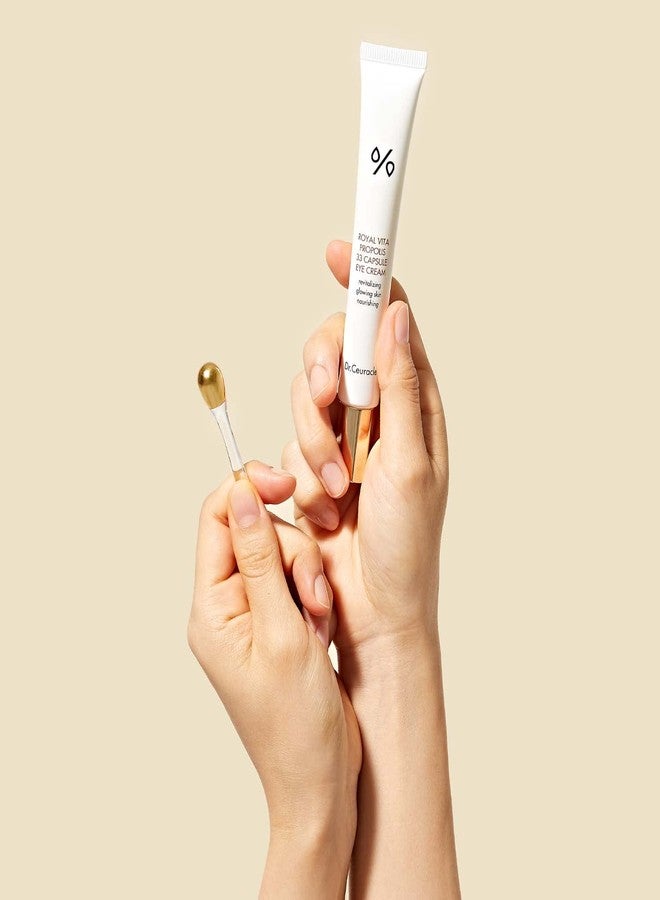 leegeehaam Dr.Ceuracle Royal Vita Propolis 33 Capsule Eye Cream with Applicator (20ml / 0.67 fl. oz.) - Soothing, Hydrating Eye Serum Cream, Dark Circle Relief - Image 4