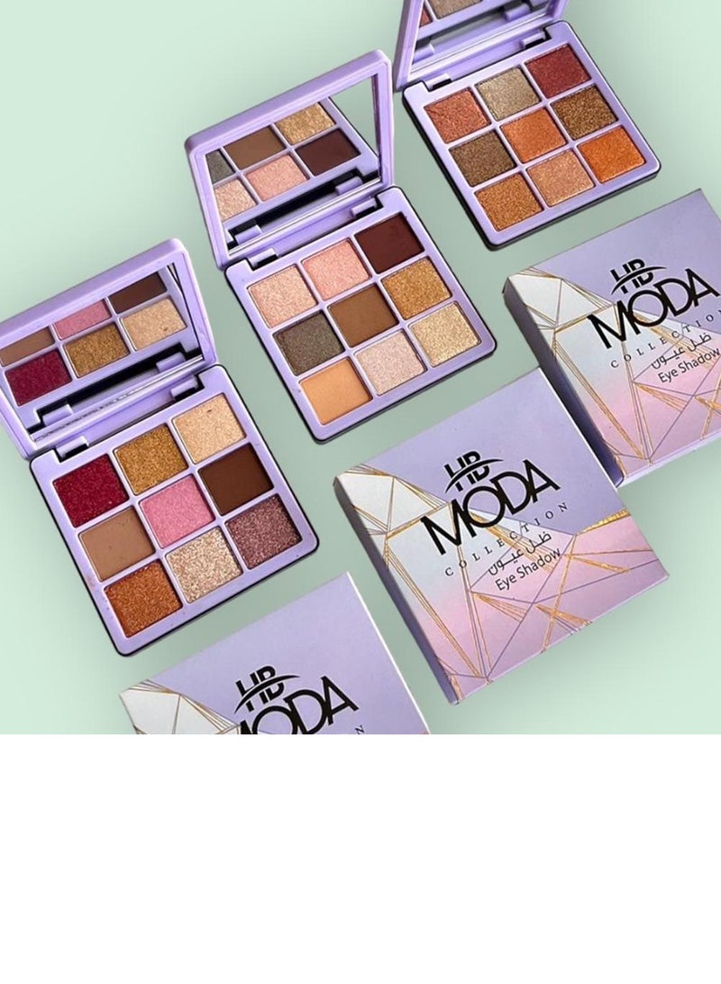 MODA eye shadow 9 color 03 - Image 3