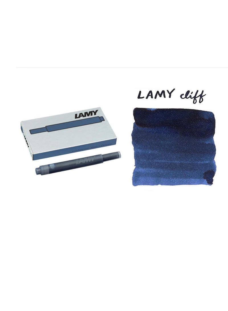 LAMY 5-Piece Fountain Ink Pen Cartridge Cliff  - Image 2