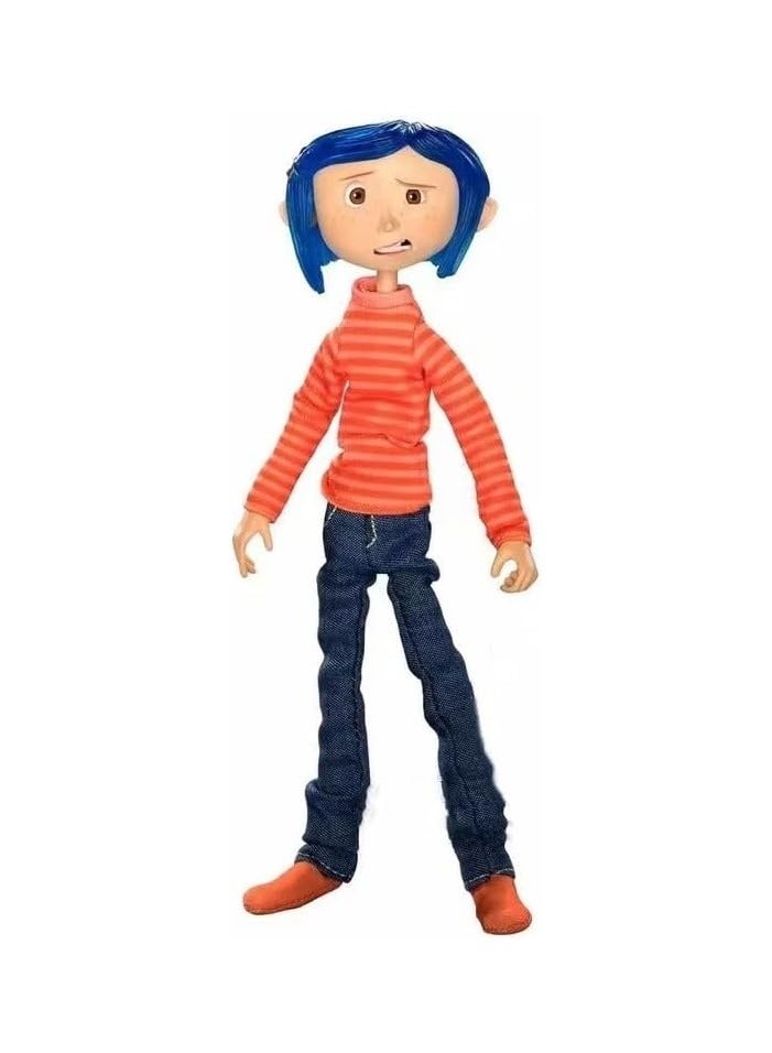 General Movie Version 7-inch Ghost Mom Striped Shirt Caroline Handmade Model Ornament  - Image 2