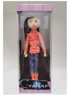 General Movie Version 7-inch Ghost Mom Striped Shirt Caroline Handmade Model Ornament  - Image 3