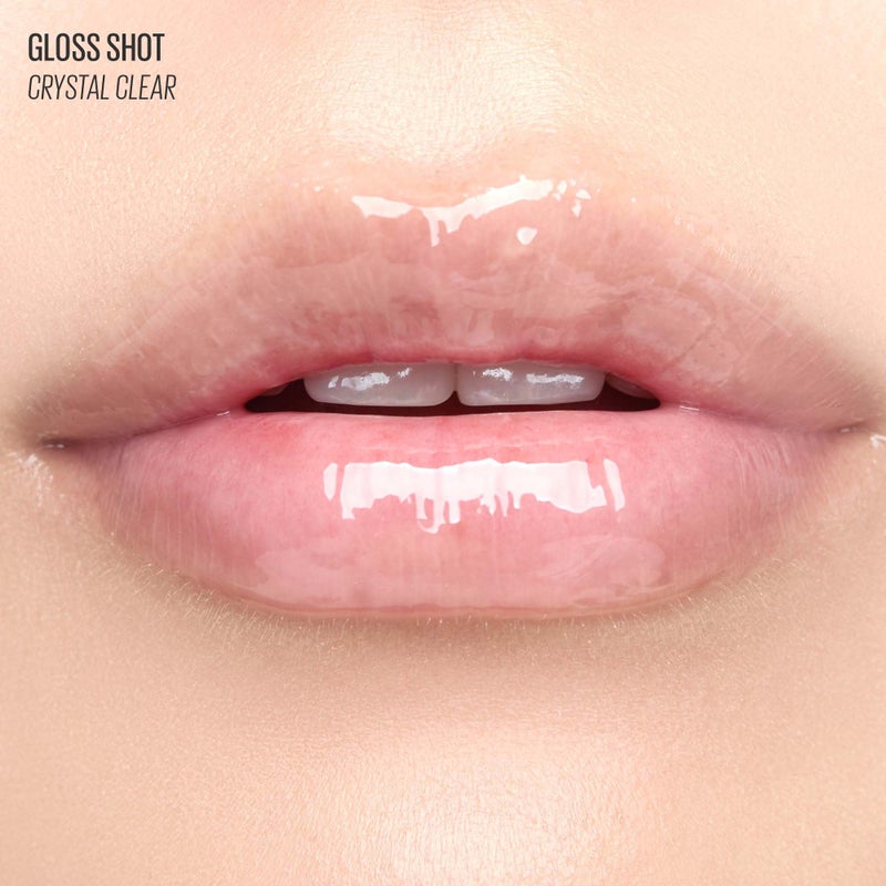Kaja Lip Balm - Gloss Shot 01 crystal Clear | High Shine, Non-Sticky, with Jojoba Oil, Sheer, Hydrating, Juicy, Plumper Looking, Non-irritating, Shea Butter, Nourishing Treatment, 0.14 FL Oz - Image 2