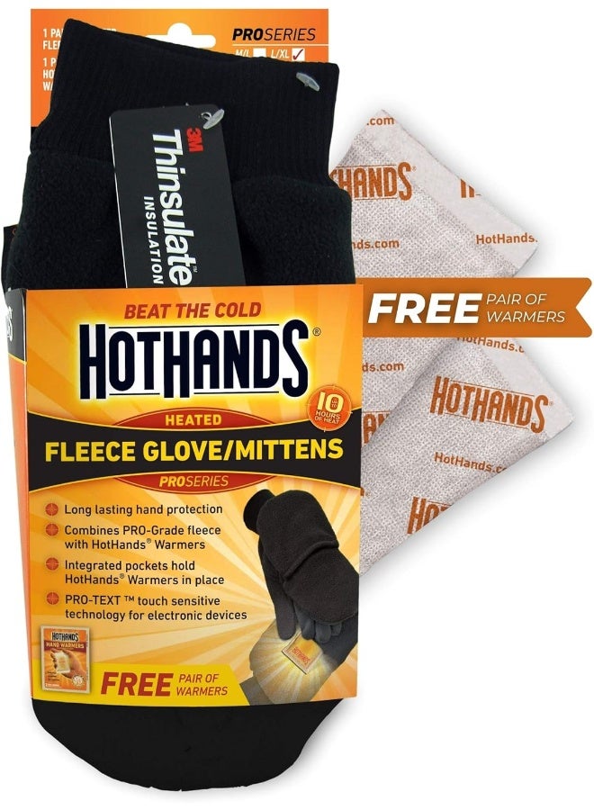 HotHands Heated Fleece Glove/Mittens - Image 1