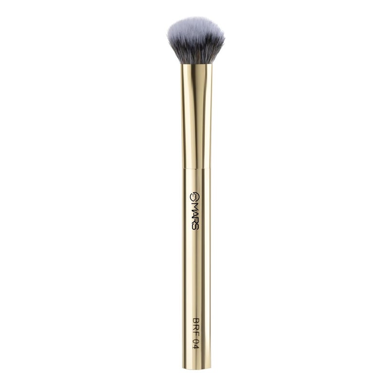 MARS Artist's Arsenal Professional Dense Highlighter Brush For Face | Precise Synthetic Bristles | Feather Soft Touch | Professional Makeup Brush - Image 1