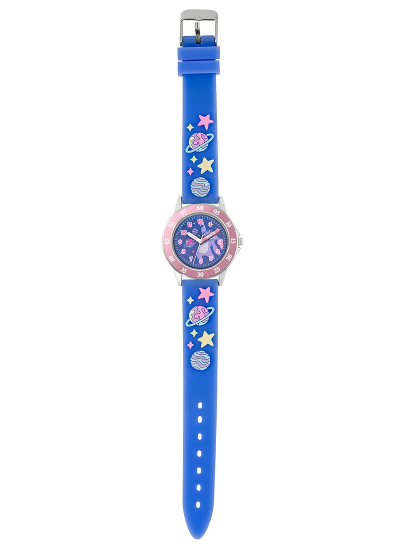 Disney Disney Lilo and Stitch 3D Time Teacher Silicone Strap Watch - LAS9020