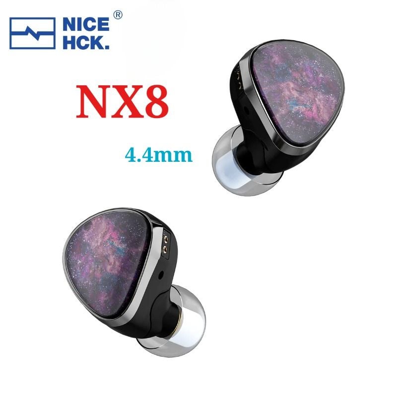 Nicehck NX8 Hi-Fi Hybrid Wired In-Ear Monitor Earphones, 1dd+6ba+1pzt, Detachable, 4.4mm, IEM - Image 1