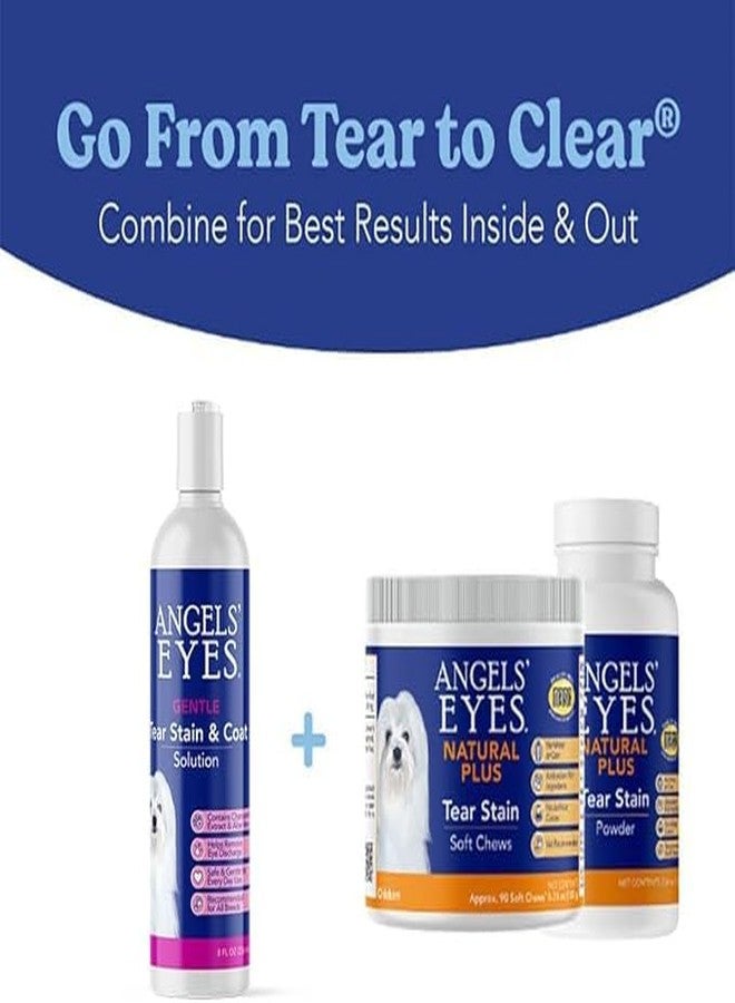 ANGELS' EYES Gentle Tear Stain Solution for Dogs and Cats | 8 oz Solution for Eye Area and Face | Remove Discharge, Dirt, Tear Stains, and Mucus - Image 4
