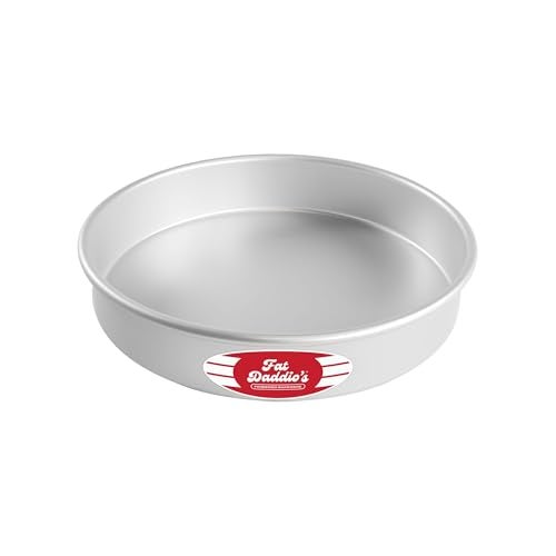 Fat Daddio's Anodized Aluminum Round Cake Pan, 10 x 2 Inch - Image 1