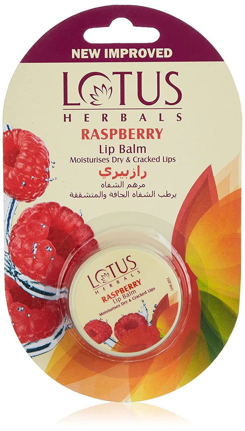 LOTUS HERBALS Lotus Herbals Lip Balm Raspberry 5g x Pack of 4  - Image 2