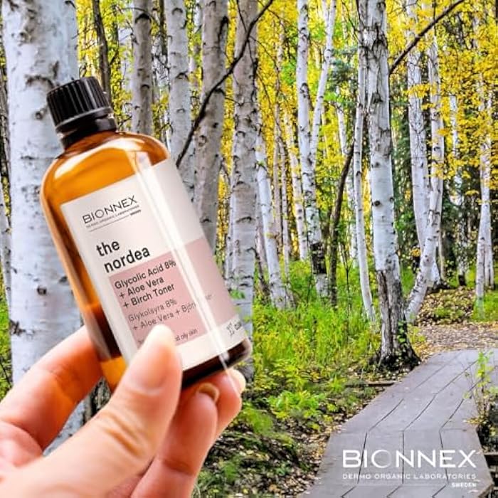 Bionnex The nordea - GLYCOLIC ACID 8% + ALOE VERA + BIRCH TONER 100ml - Image 2
