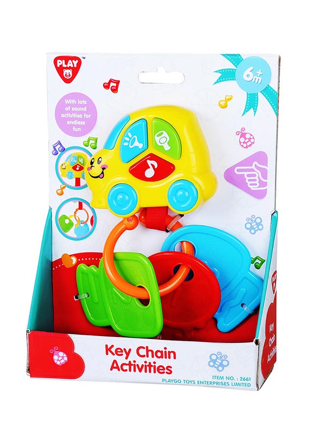 PLAYGO Key Chain Activities B/O (3 Basic Keys, Ldpe)  - Image 2