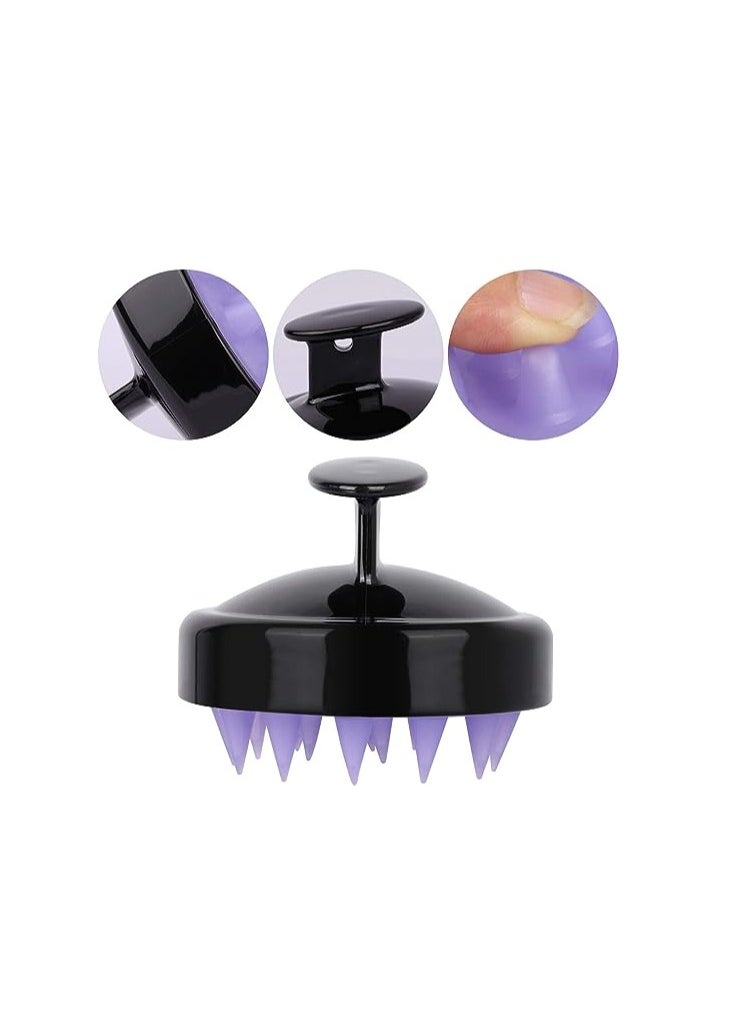 ORiTi ORiTi Silicone Hair Scalp Massager Shampoo Brush Dandruff Cleaning Brush Scalp Scrubber for Washing Hair (Mix Color)  - Image 5